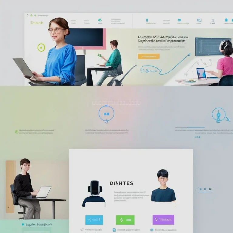 Online Kurs Zielscheibe mit KI-Symbolen