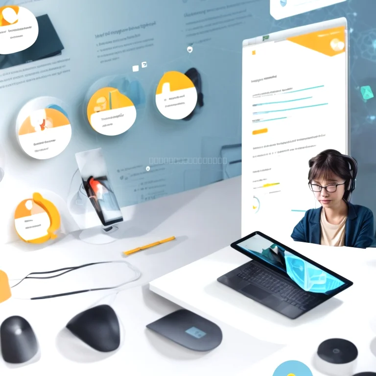 Geschäftsmodell von Aimasteryway mit KI-Symbolen